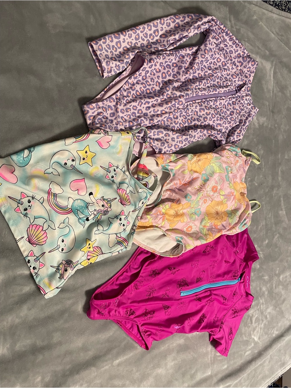 Wonder Nation Girl’s Swimsuits